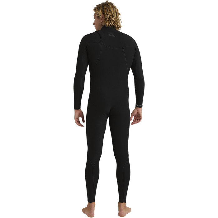 2024 Quiksilver Mens Highline 4/3mm Chest Zip Wetsuit EQYW103209 - Black